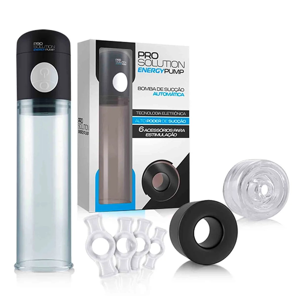 PRO SOLUTION ENERGY PUMP - DESENVOLVEDOR PENIANO ELETRÔNICO, Adão e Eva - Butique Bella