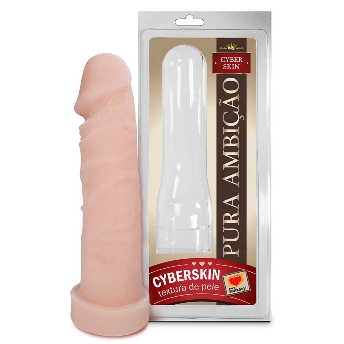 Capa em CyberSkin - 18cm X 4,5cm