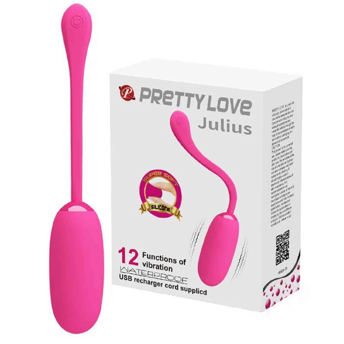 VIBRADOR BULLET COM 12 MODOS - JULIUS, Intt VIBRADOR BULLET COM 12 MODOS - JULIUS, Intt - Butique Bella