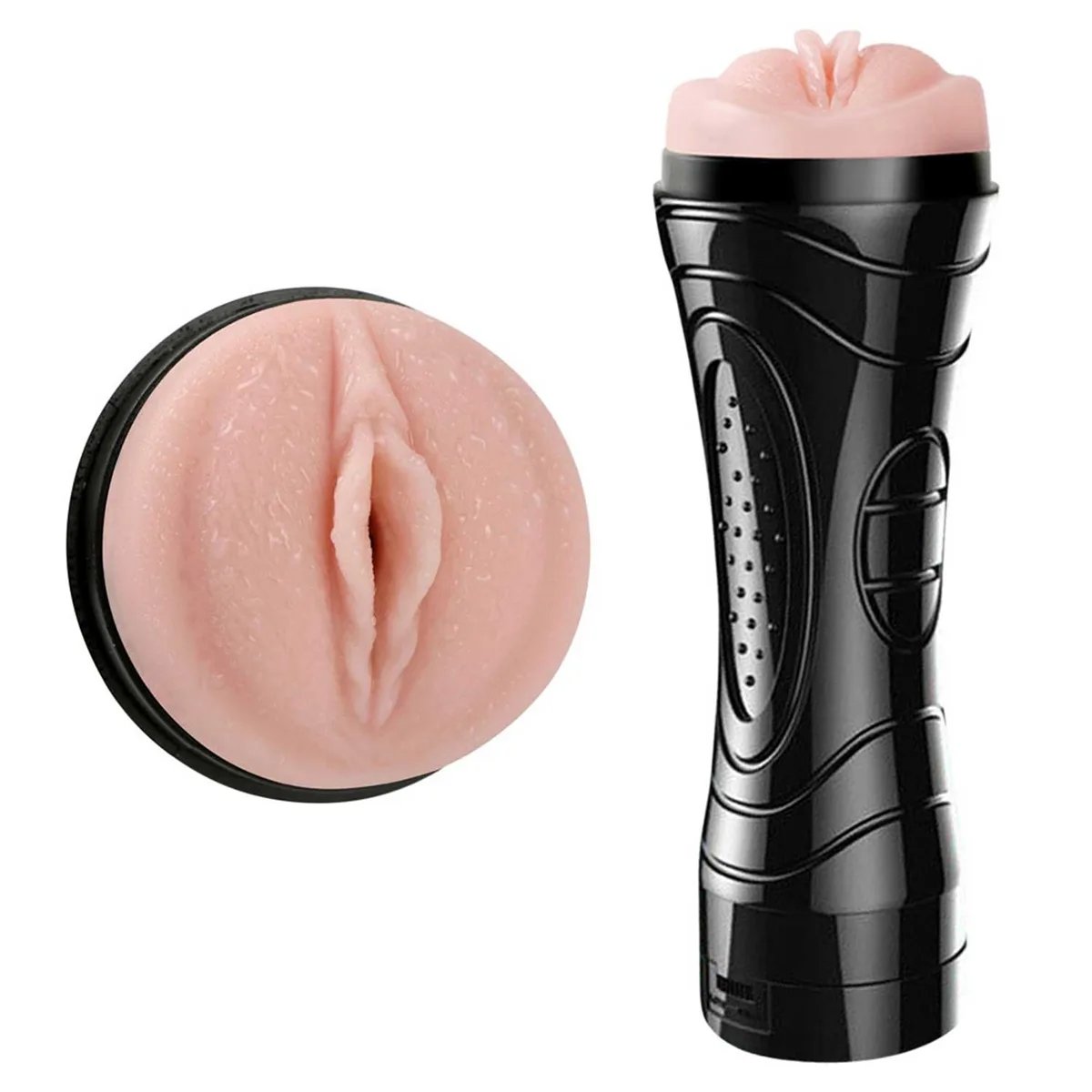MASTURBADOR MASCULINO LANTERNA EM FORMATO DE VAGINA - Butique Bella