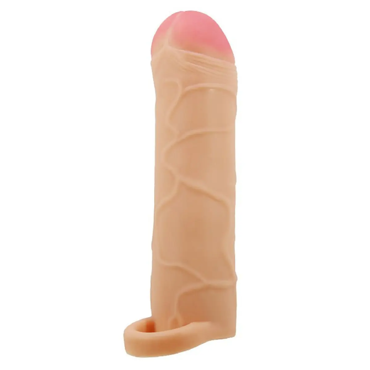 CAPA PENIANA COM ANEL PARA ESCROTO - BUNION 16,5CM 16,5CM, Importado - Butique Bella