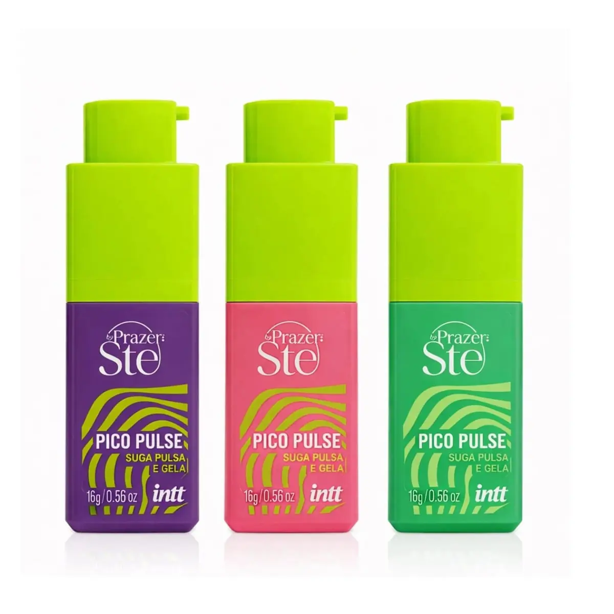 Pico Pulse Gel Excitante Íntimo Unissex | Sucção e Efeito Progressivo