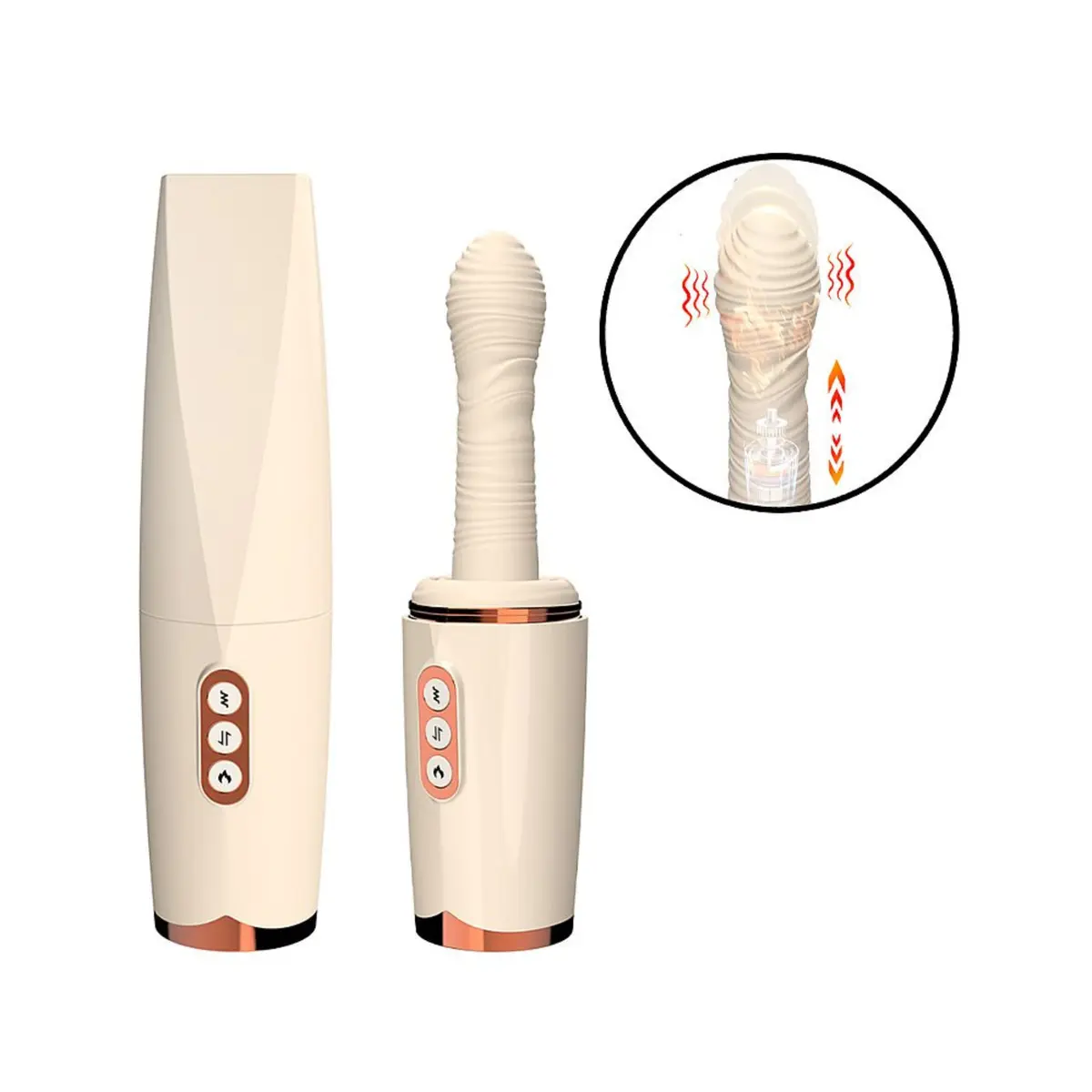 VELVET GUN - MÁQUINA DO SEXO COM VAI E VEM GUN2, Importado - Butique Bella