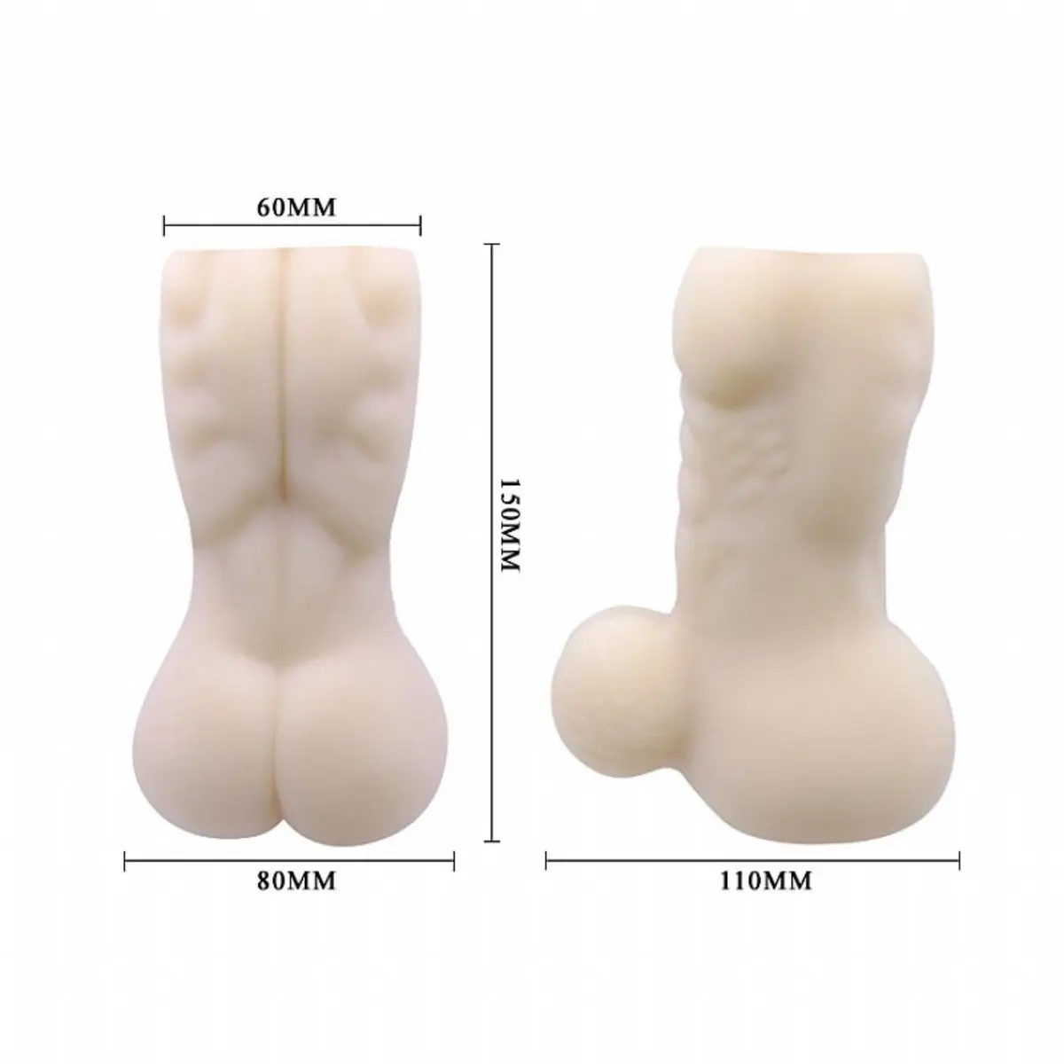 Ânus Masculino em Cyberskin - Baile
