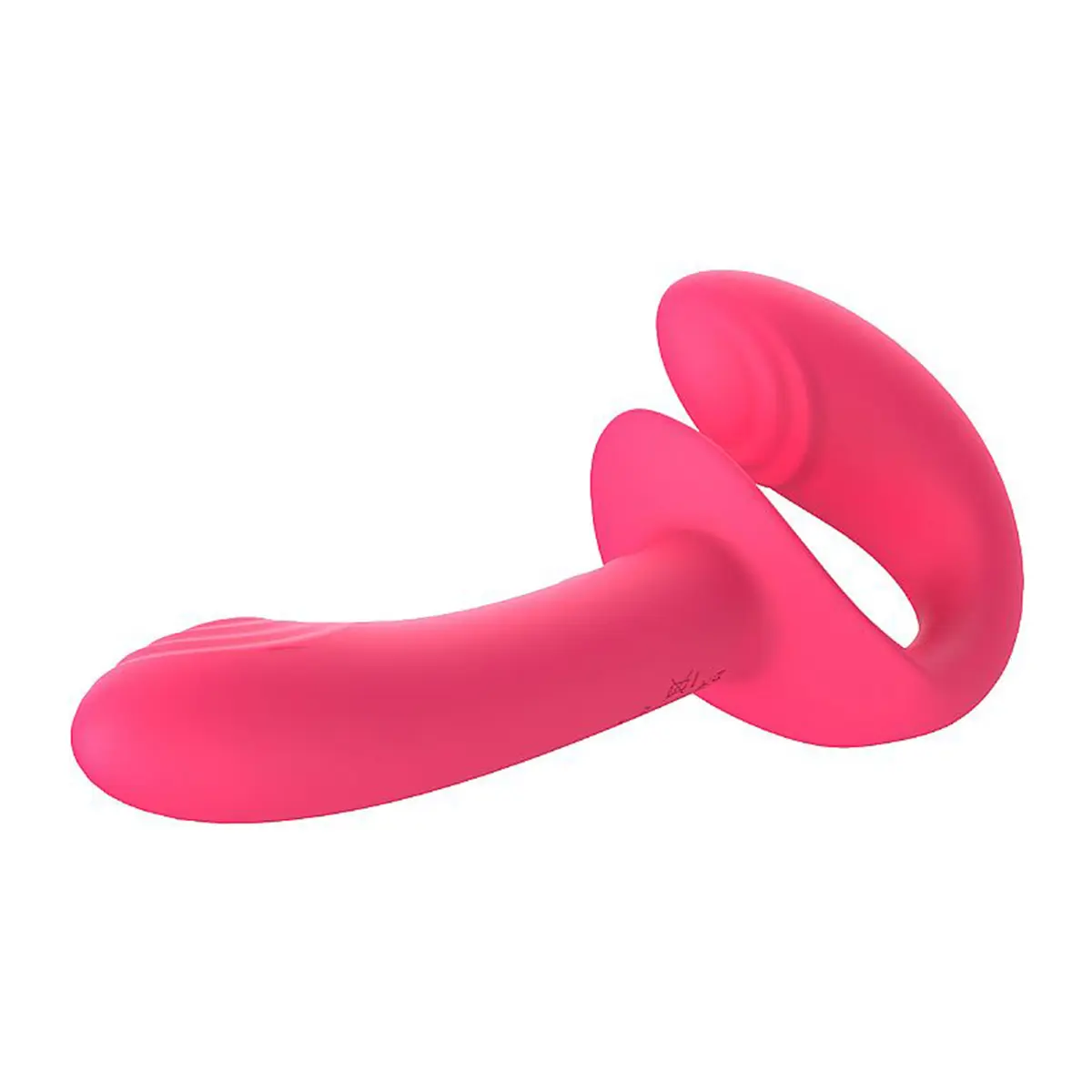 VIBRADOR STRAPLESS COM CONTROLE REMOTO 2 MOTORES RECARREGÁVEL - Butique Bella