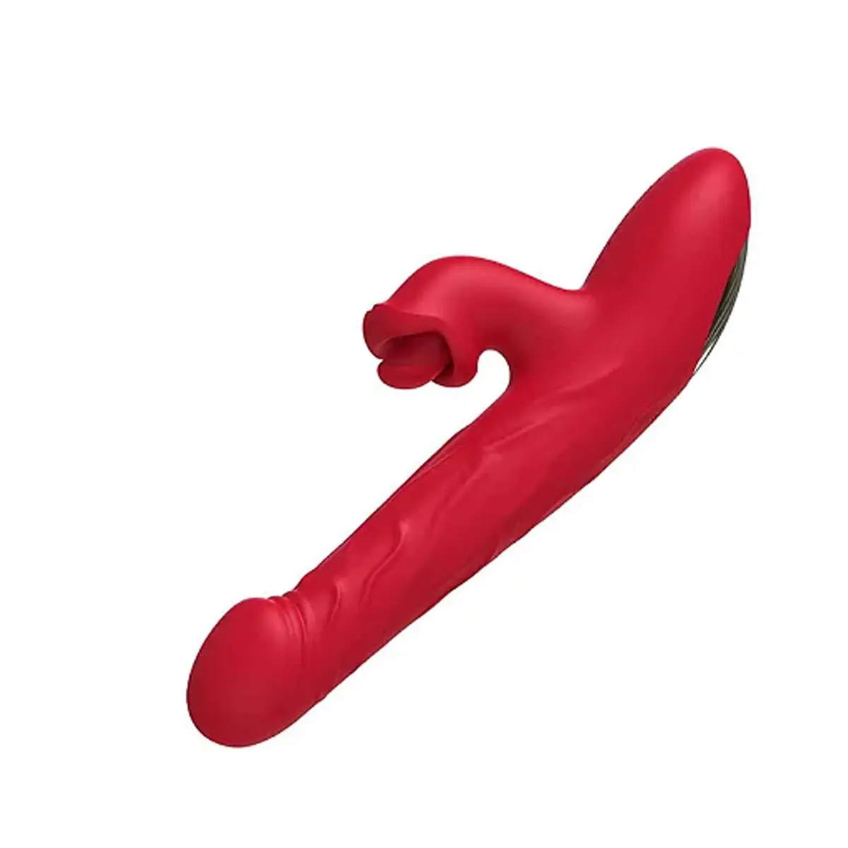 VIBRADOR COM ESTIMULADOR DE CLITÓRIS RECARREGÁVEL 3 MOTORES E 9 MODOS, Yaffa - Butique Bella