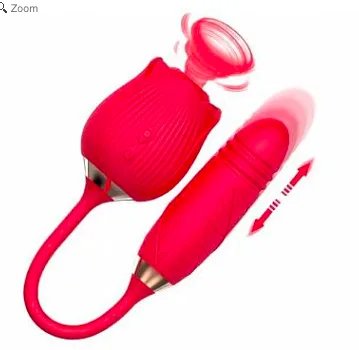 Bloom Vibe - Vibrador de Ponto G e Clitóris com Vai e vem — foto 1
