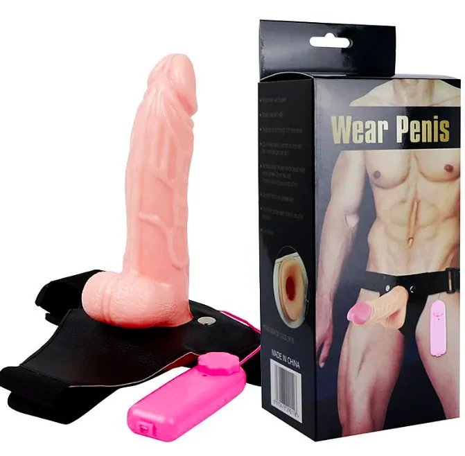 Cinta com Capa Peniana e Vibrador — foto 1