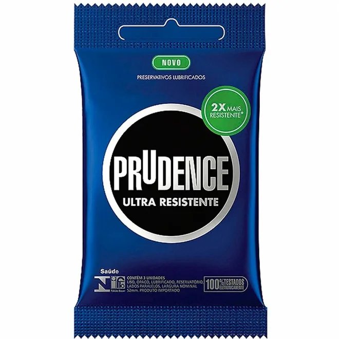 PRESERVATIVO PRUDENCE - ULTRA RESISTENTE - Butique Bella