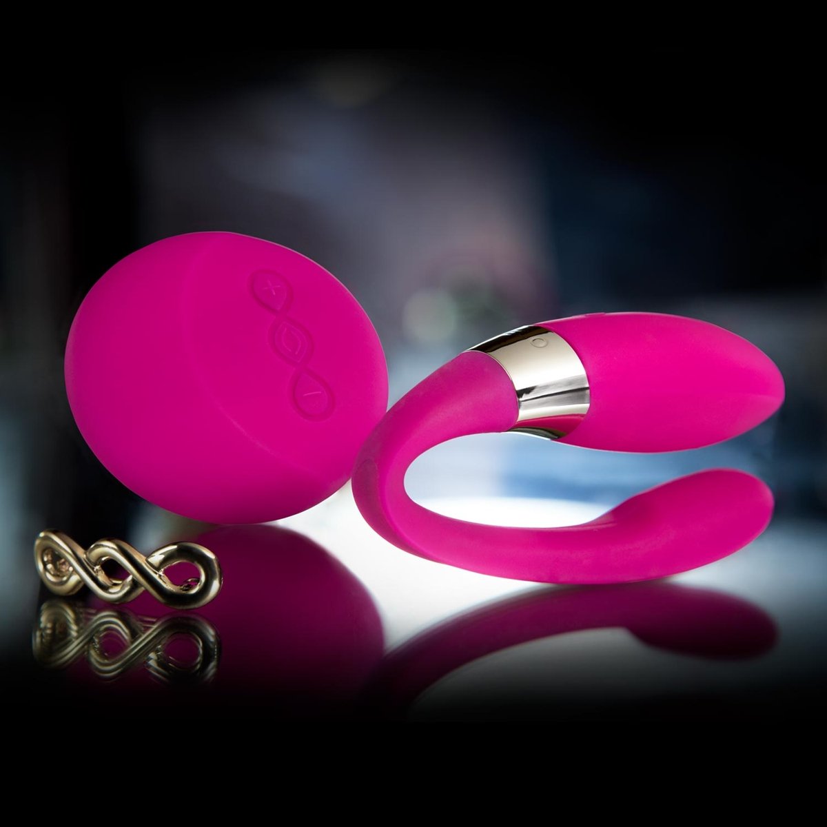TIANI™2 - VIBRADOR COM CONTROLE SENSE MOTION - LELO - ROSA - Butique Bella