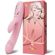 Vibrador e Estimulador com Aquecimento e 12 Vibrações -  Katy - Kisstoy