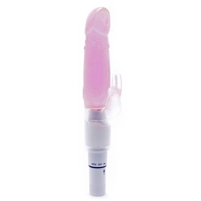 VIBRADOR JACK RABBIT MINI EM JELLY - ROSA VIBRADOR JACK RABBIT MINI EM JELLY - ROSA - Butique Bella