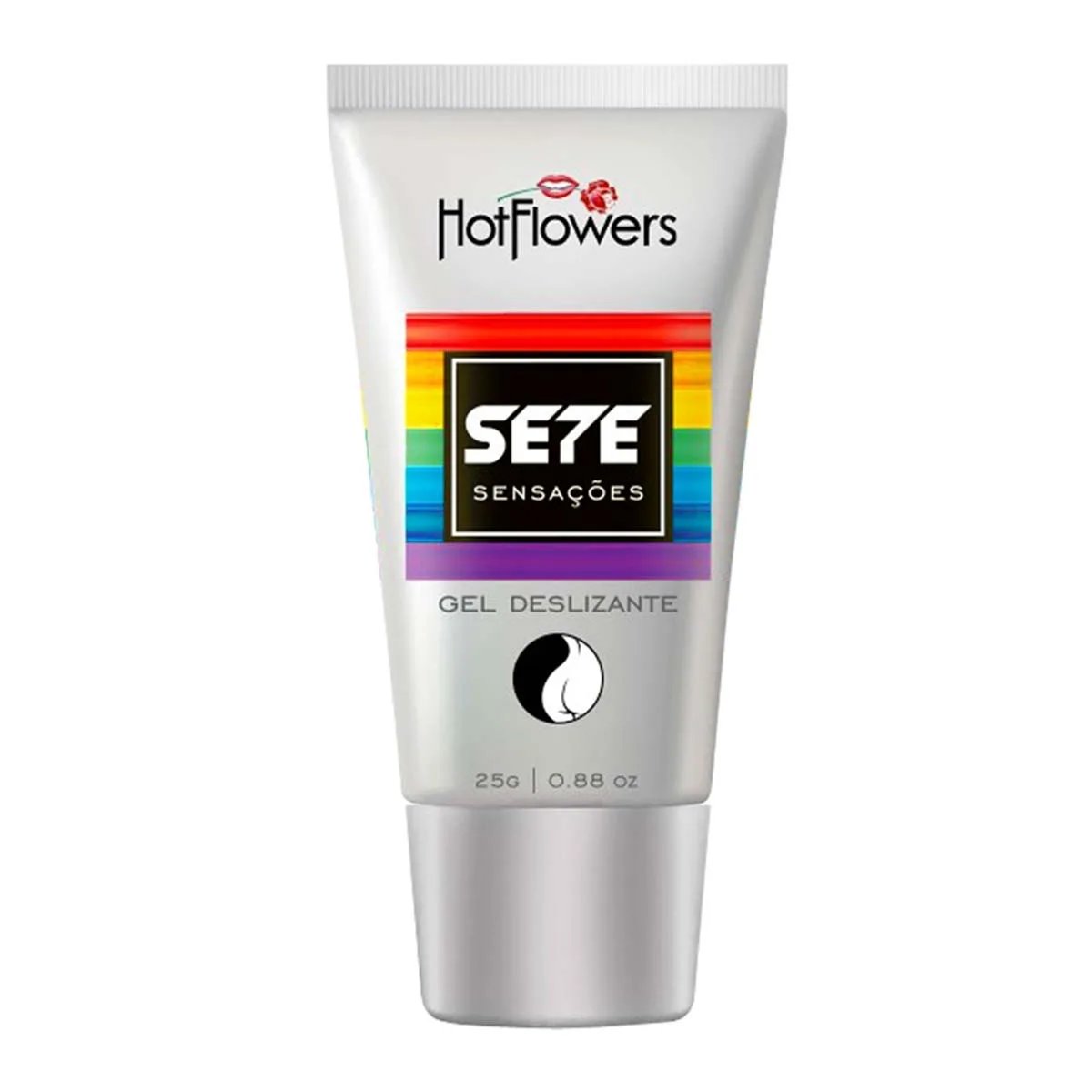 Gel para Sexo Anal - Sete Sensações 25g - Hot Flowers