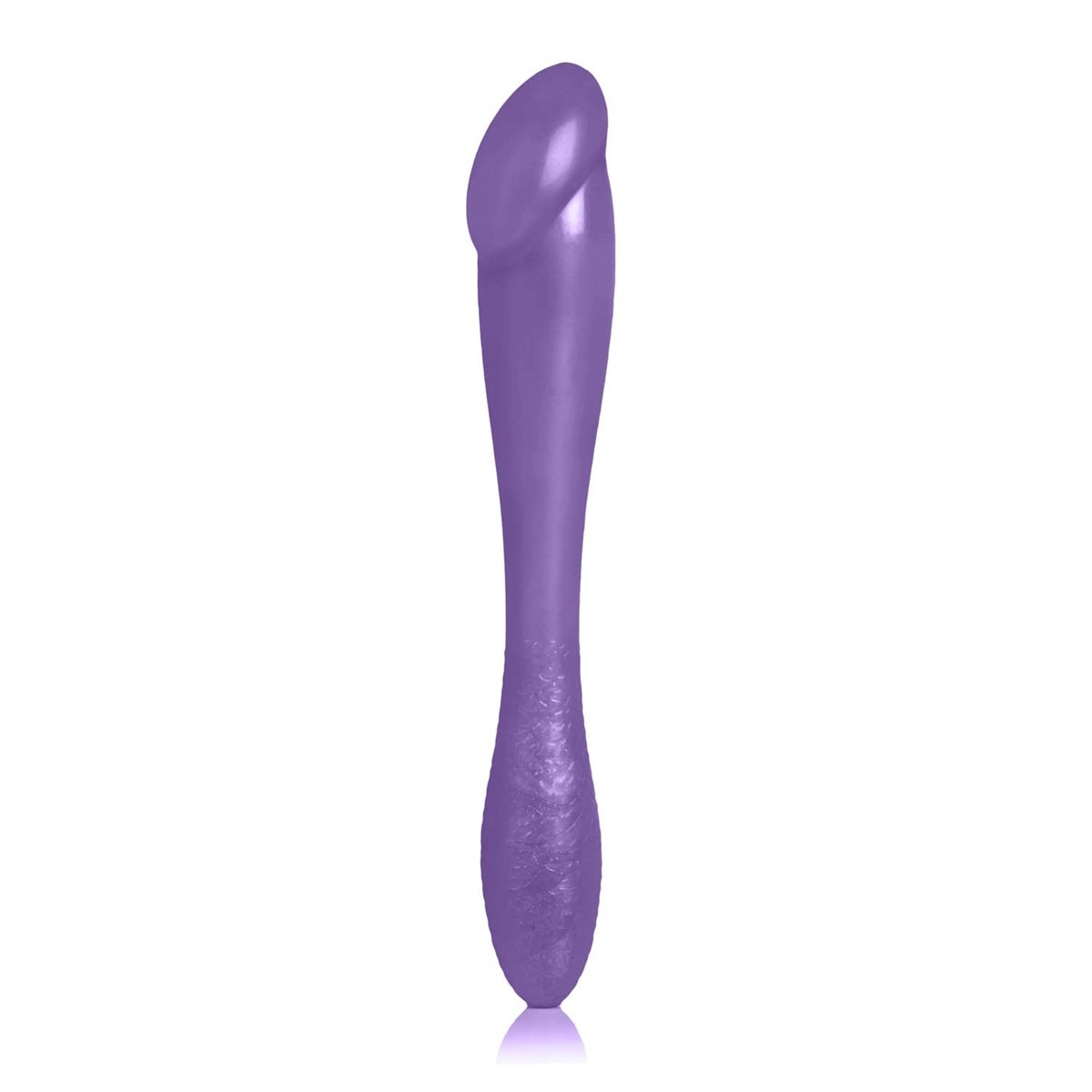Plug Anal Double em silicone 19cm - Lilás