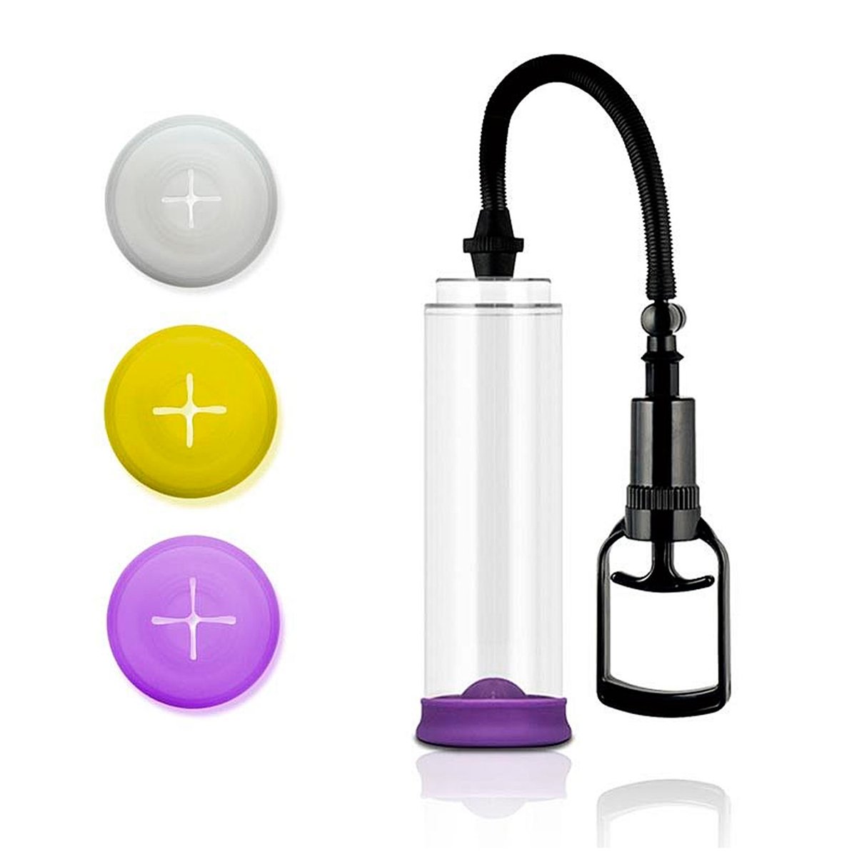 Bomba Peniana Man's Pump - Com 3 Aneis de Silicone