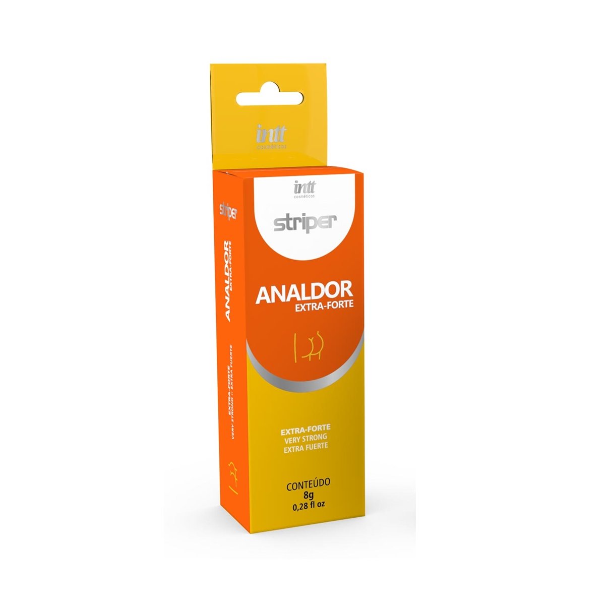 Dessensibilizante Anal Pranal INTT Extra Forte 8g para Mais Conforto