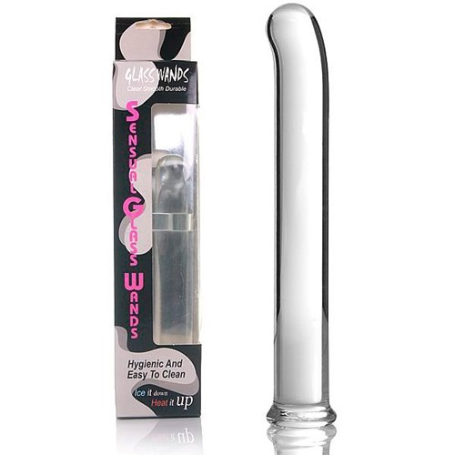 Plug em Cristal Ponto G - 18 cm