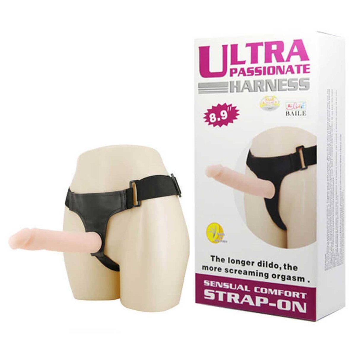 Cinta Strap On Ultra Passionate Harness 8,9 "- Baile