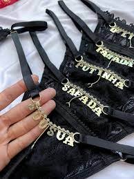 Calcinhas Frases em Strass - Putinha