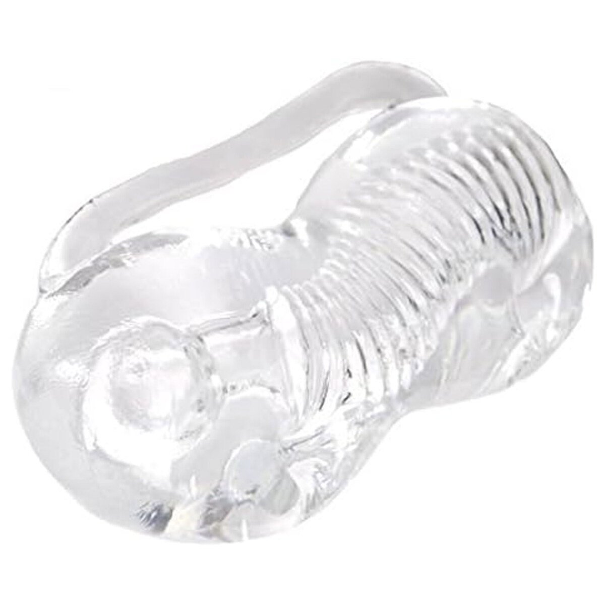 MASTURBADOR MASCULINO TRANSLUCIDO 13,5CM, Adão e Eva MASTURBADOR MASCULINO TRANSLUCIDO 13,5CM, Adão e Eva - Butique Bella