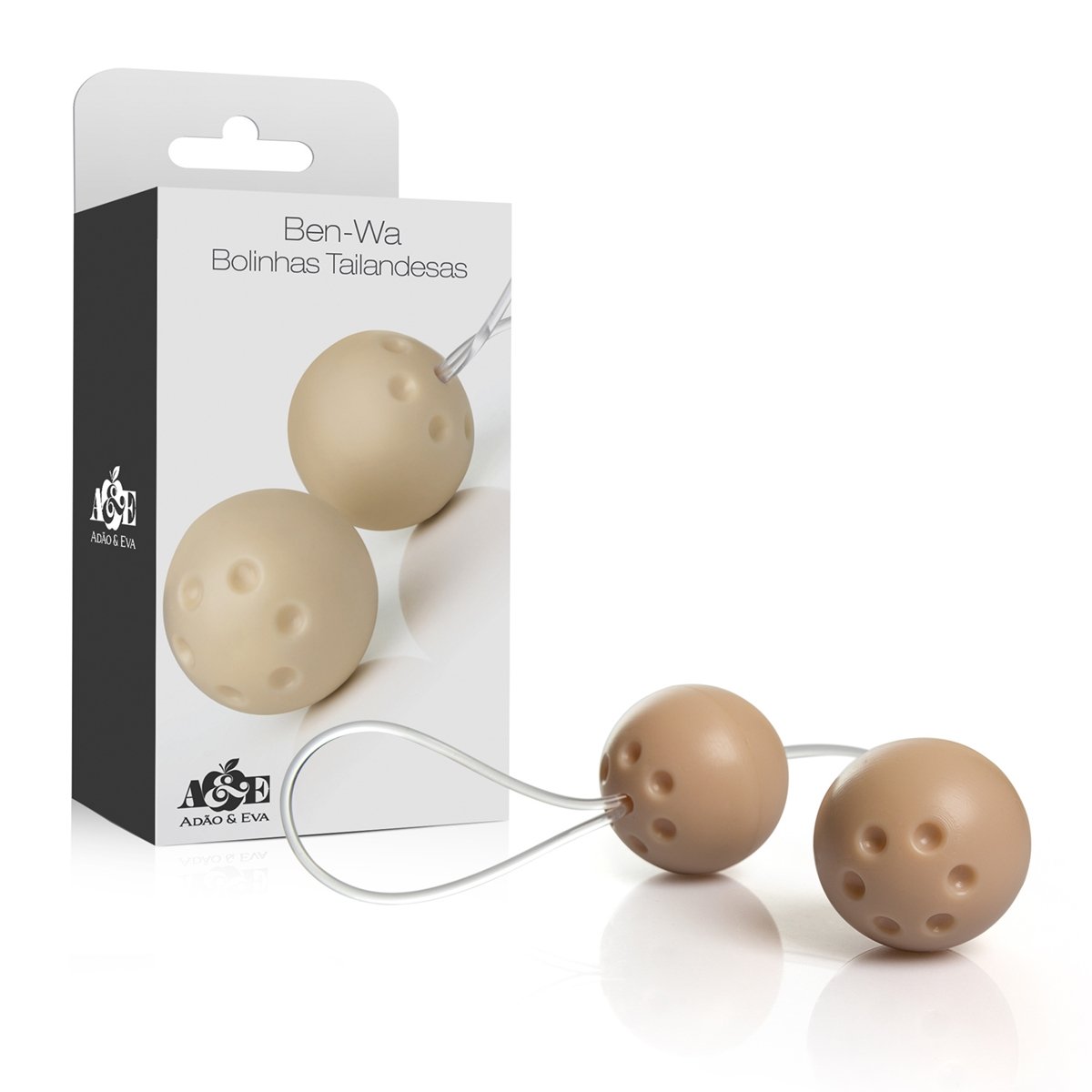 Conjunto 2 Bolas Ben Wa - Marfim