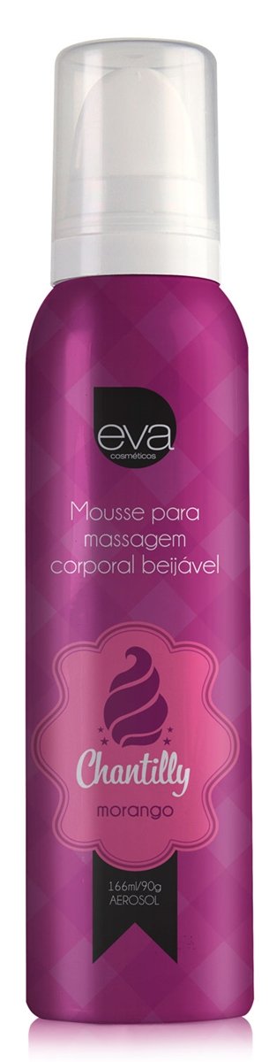 Chantilly Beijável Morango 166ml — foto 1