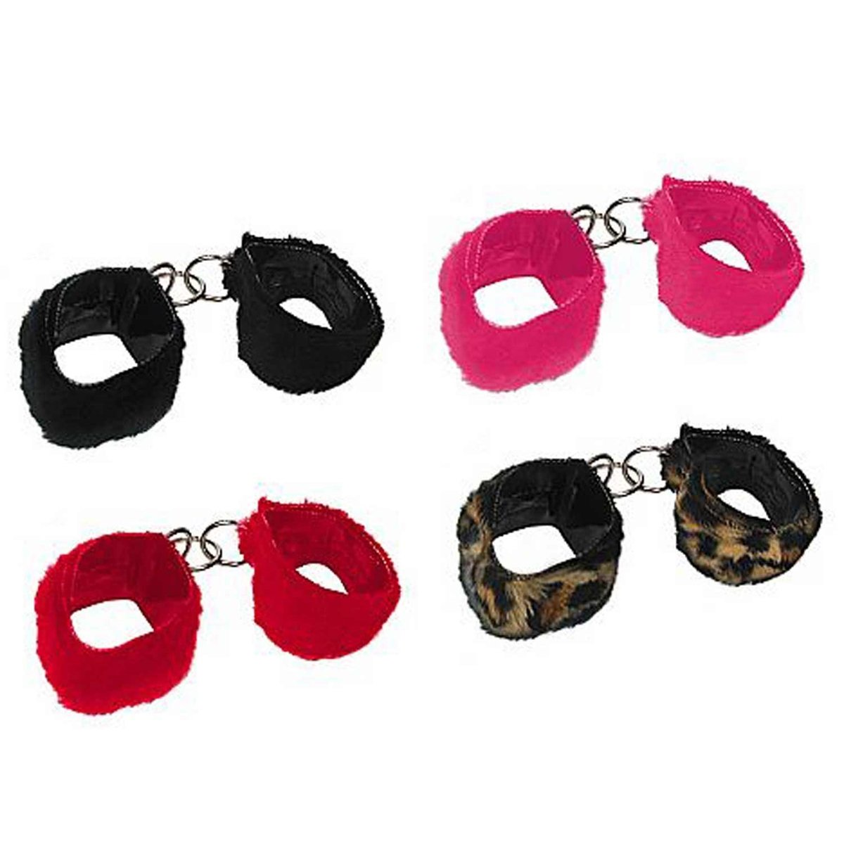 Algema de Pelúcia com Vinil Fechadas com Velcro