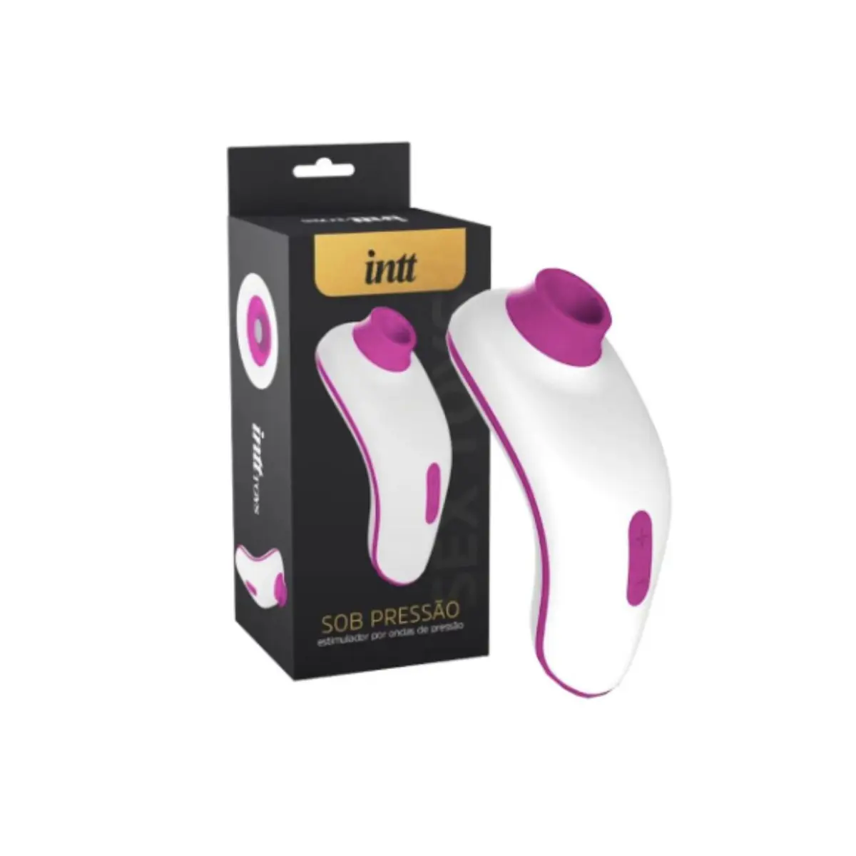 Vibrador Sugador de Clitóris SOB PRESSÃO - INTT Rosa