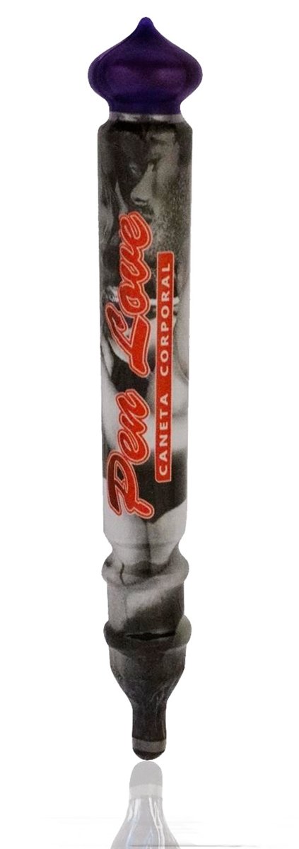 Caneta Beijável Uva - Pen Love 20gr