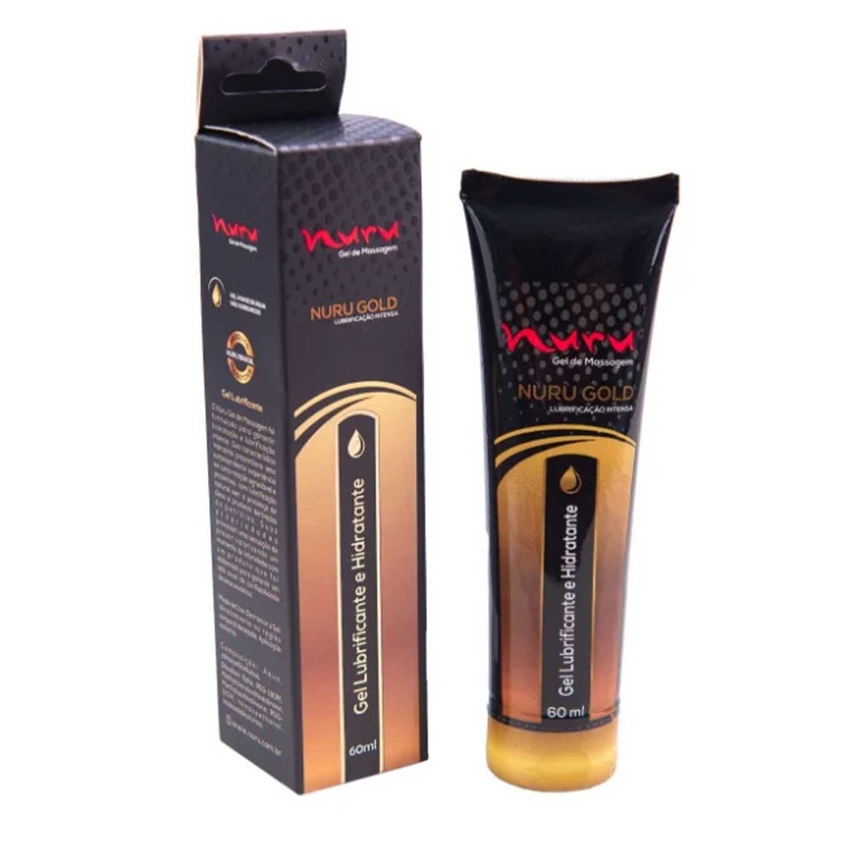 Nuru Gel de Massagem Lubrificante Hidratante - 60 ml