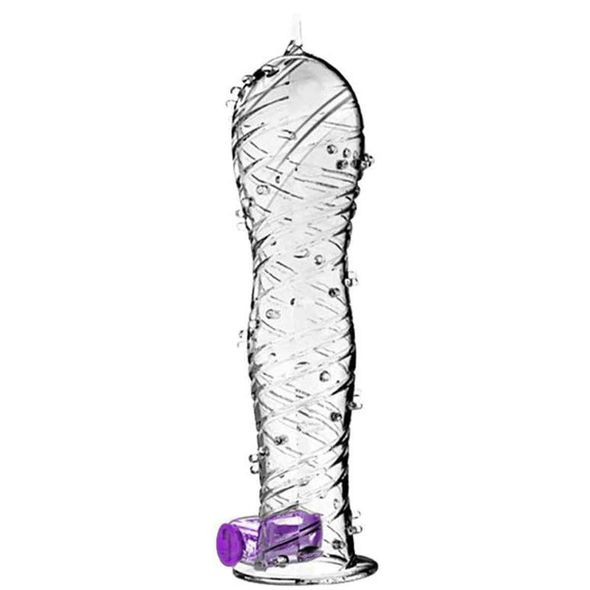 Capa Peniana Flexível com Vibro 16cm — foto 1