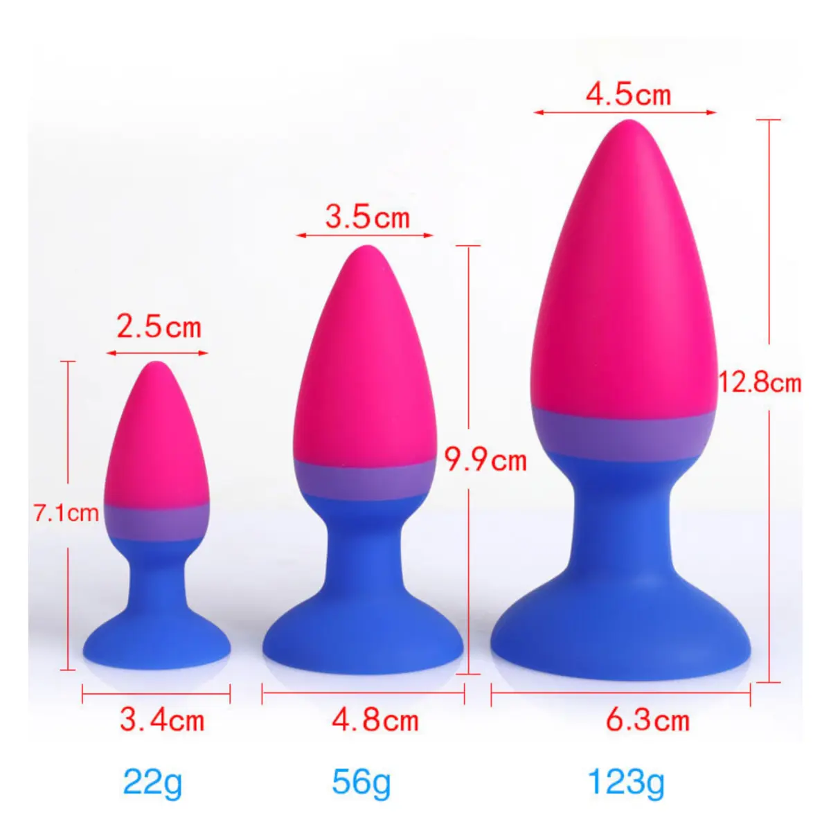 Kit Plug Anal Com Ventosa — foto 1