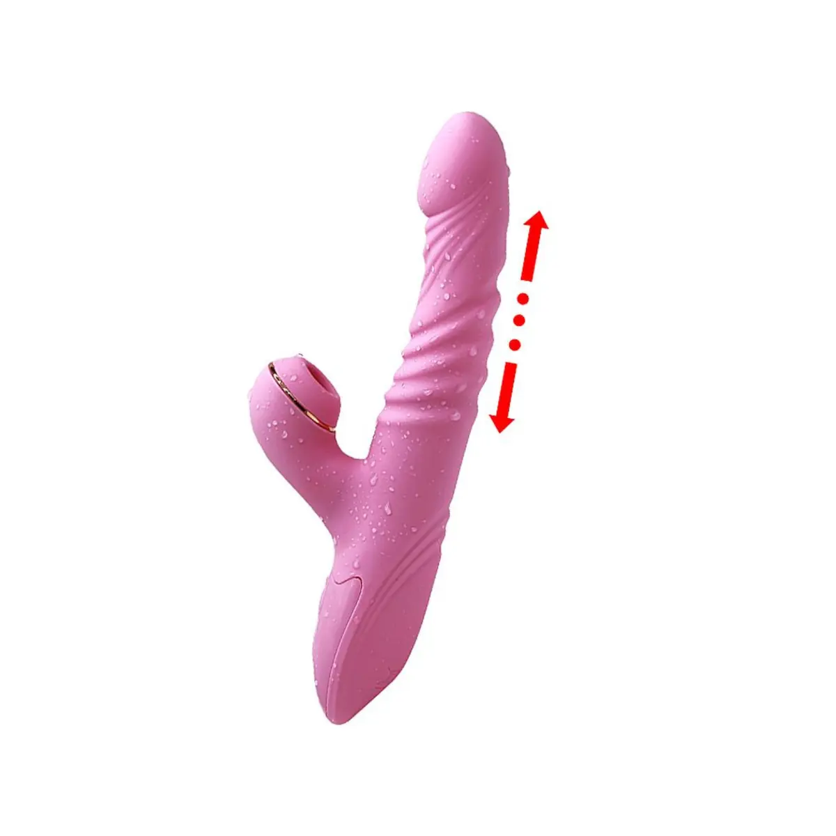 Luna Touch - Vibrador Vai e Vem e Clitóris com Pulsação