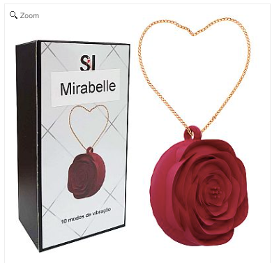 Vibrador Para Clitóris Com Colar