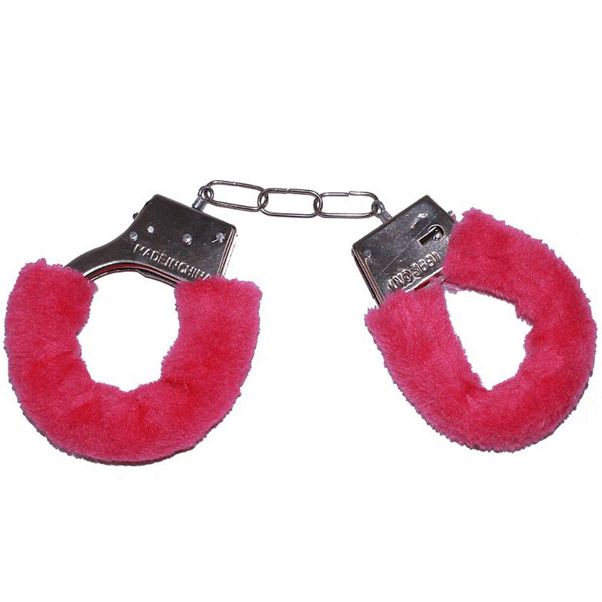 Algema de Metal com Pelúcia e Chave