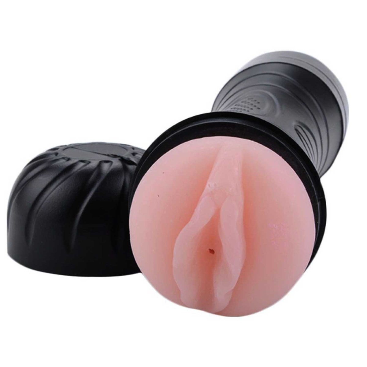 Masturbador FlashLight Cup com Vibrador no Formato de Vagina